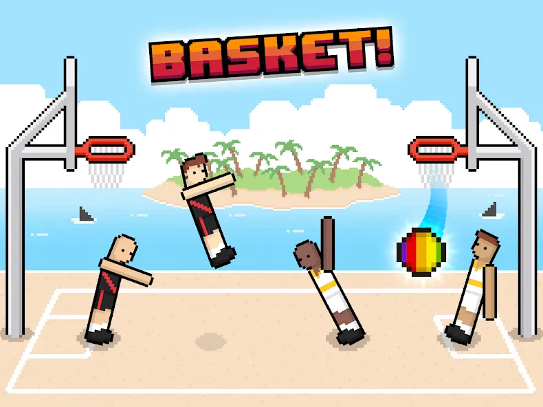 Basket Random (Баскет Рэндом) [МОД: Все открыто, Дополнительные деньги и Меню MOD] Screenshot 3