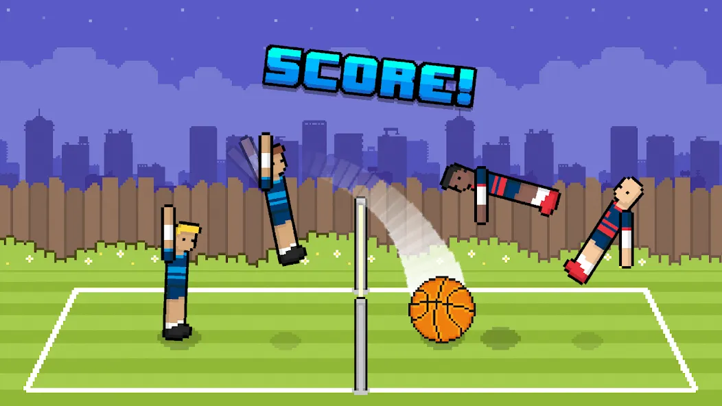 Volley Random (Воллей Рэндом) [МОД: Меню, Бесконечные монеты и Открытые уровни] Screenshot 3