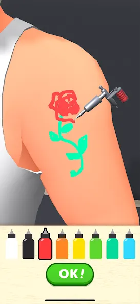 Dream Tattoo (Дрим Тату) [МОД: Много монет, Открытые уровни и Мега MOD] Screenshot 3