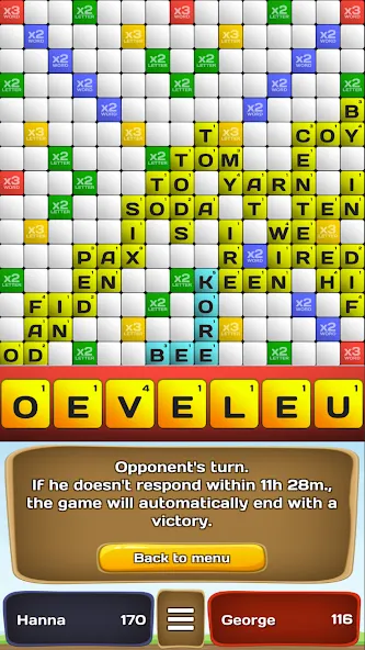 Erudite - words game [МОД: Деньги, Монеты и Меню MOD] Screenshot 1