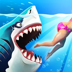 Скачать Hungry Shark World (Хангри Шарк Ворлд) [МОД: Бесконечные деньги, Монеты и Мега MOD] | Взлом Hungry Shark World на Андроид