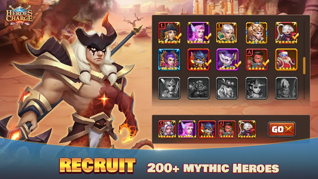 Heroes Charge (Хироес Чардж) [МОД: Меню, Бесконечные монеты и Открытые уровни] Screenshot 4
