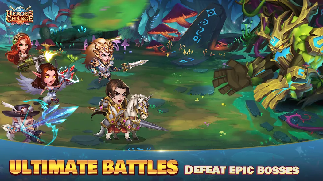 Heroes Charge (Хироес Чардж) [МОД: Меню, Бесконечные монеты и Открытые уровни] Screenshot 5