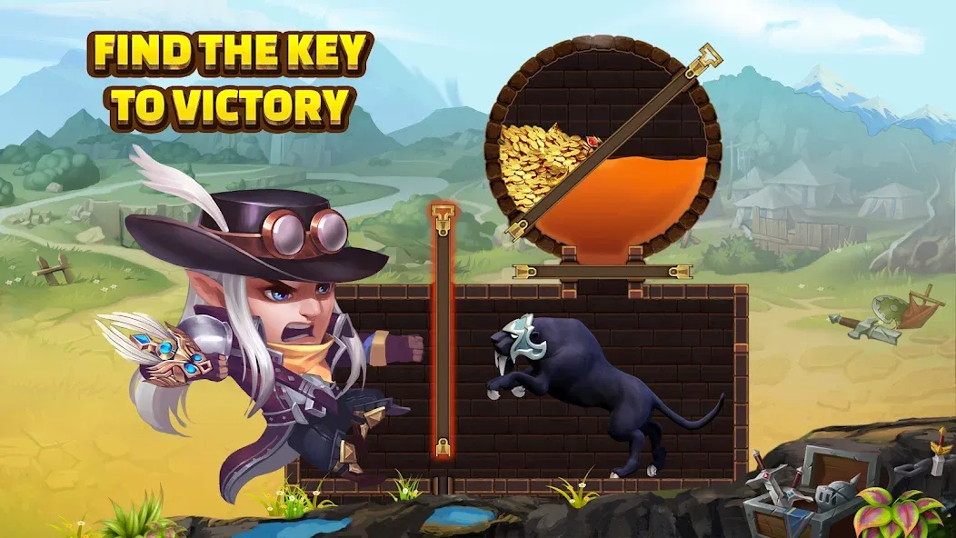 Heroes Charge HD (Хироуз Чардж ХД) [МОД: Много монет, Открытые уровни и Мега MOD] Screenshot 1