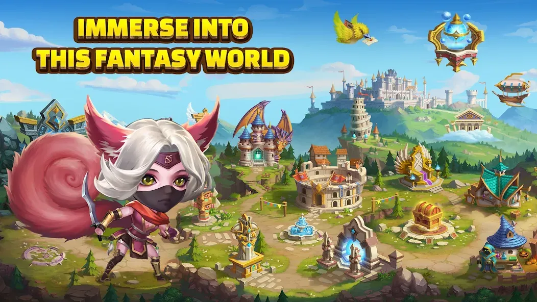 Heroes Charge HD (Хироуз Чардж ХД) [МОД: Много монет, Открытые уровни и Мега MOD] Screenshot 2