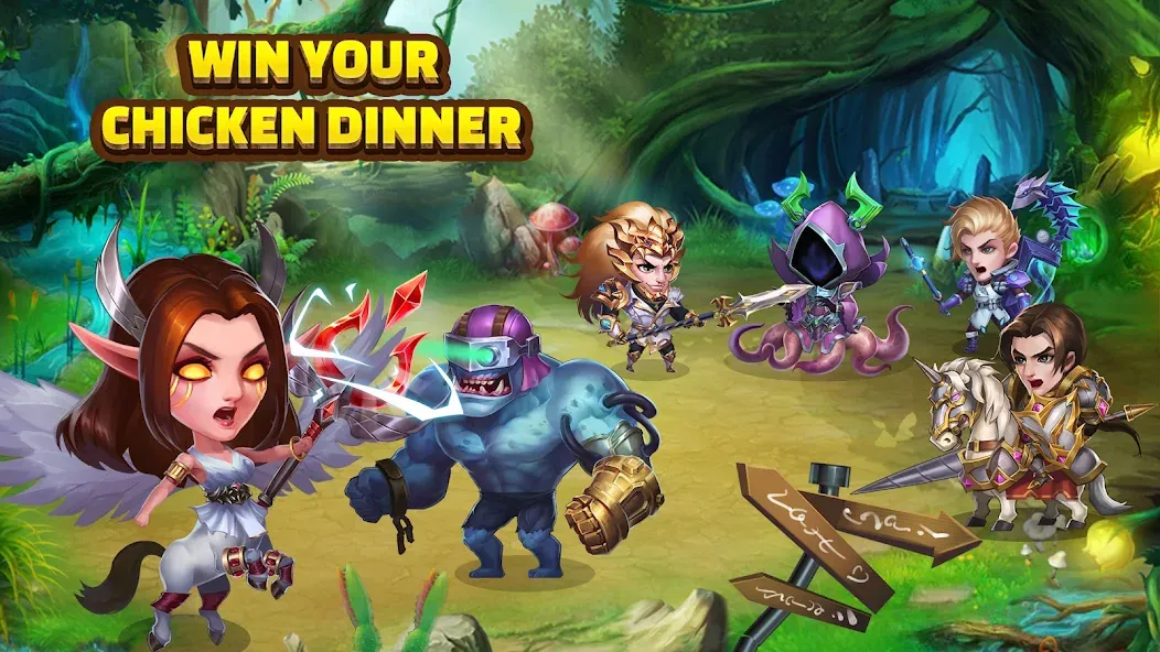 Heroes Charge HD (Хироуз Чардж ХД) [МОД: Много монет, Открытые уровни и Мега MOD] Screenshot 3