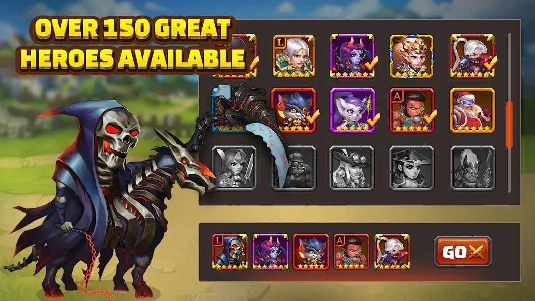 Heroes Charge HD (Хироуз Чардж ХД) [МОД: Много монет, Открытые уровни и Мега MOD] Screenshot 4