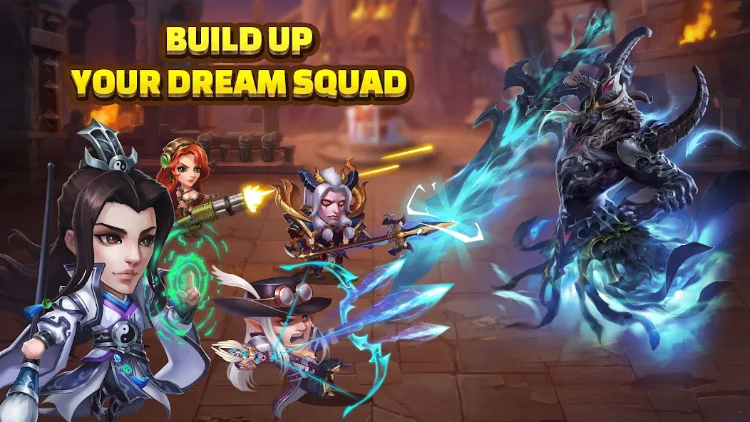 Heroes Charge HD (Хироуз Чардж ХД) [МОД: Много монет, Открытые уровни и Мега MOD] Screenshot 5