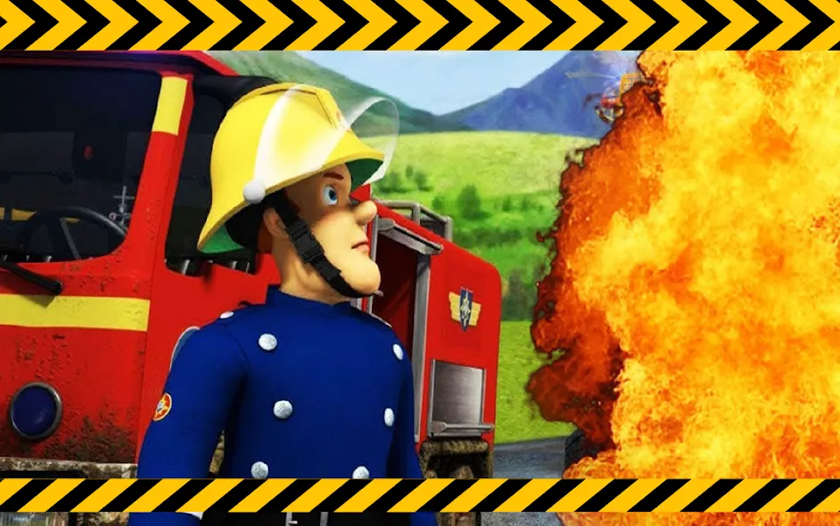 Fireman sam Truck rescue (Пожарный Сэм и спасение на грузовике) [МОД: Деньги, Монеты и Меню MOD] Screenshot 4
