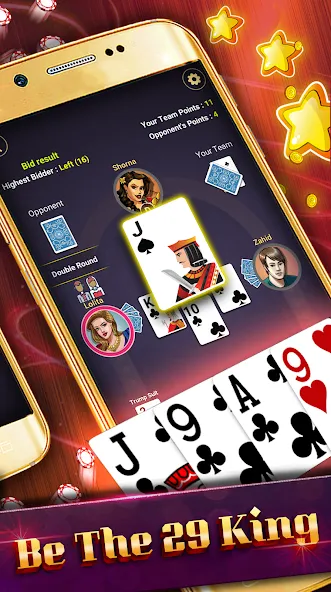 Play 29 Gold offline (Плей 29 Голд оффлайн) [МОД: Бесконечные деньги, Монеты и Мега MOD] Screenshot 4