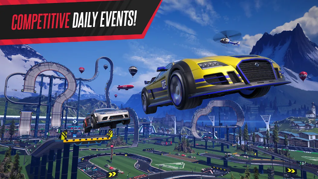 Hot Lap League: Racing Mania! (Хот Лап Лига) [МОД: Меню, Бесконечные монеты и Открытые уровни] Screenshot 4