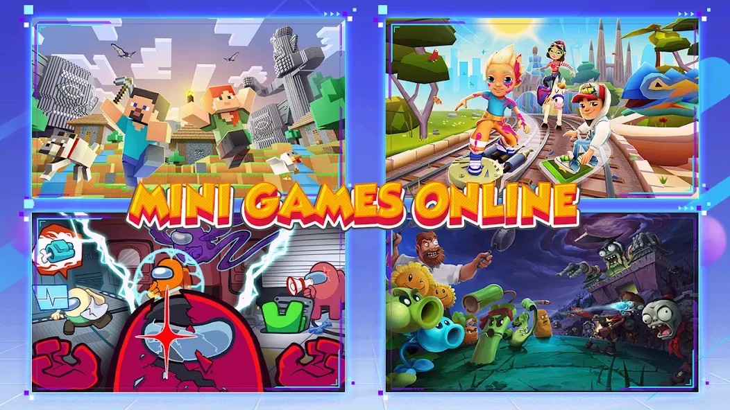 Mini Games Online (Миниигры онлайн) [МОД: Бесконечные деньги, Монеты и Мега MOD] Screenshot 2