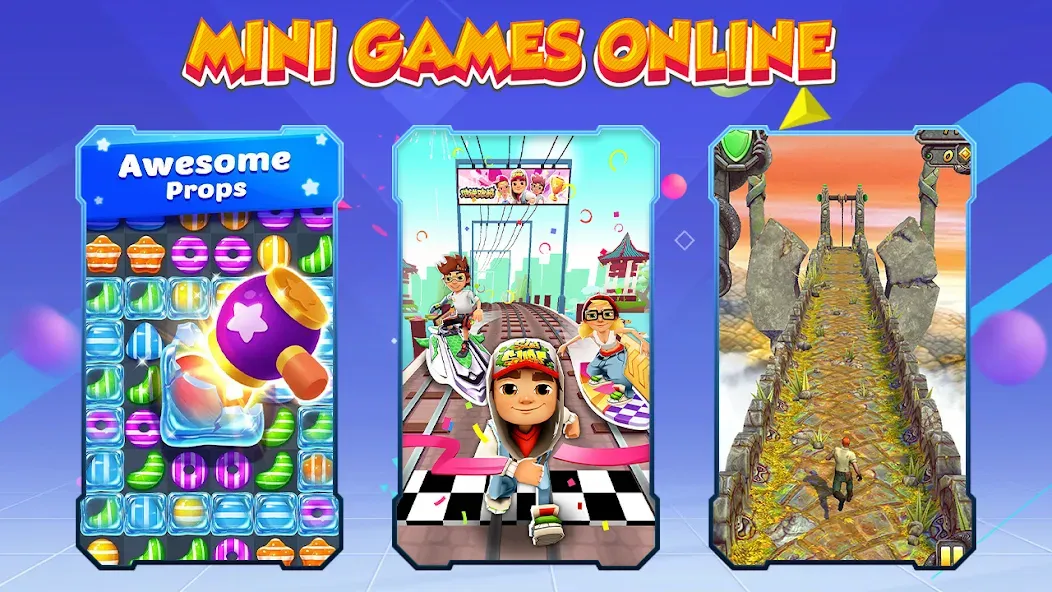Mini Games Online (Миниигры онлайн) [МОД: Бесконечные деньги, Монеты и Мега MOD] Screenshot 4