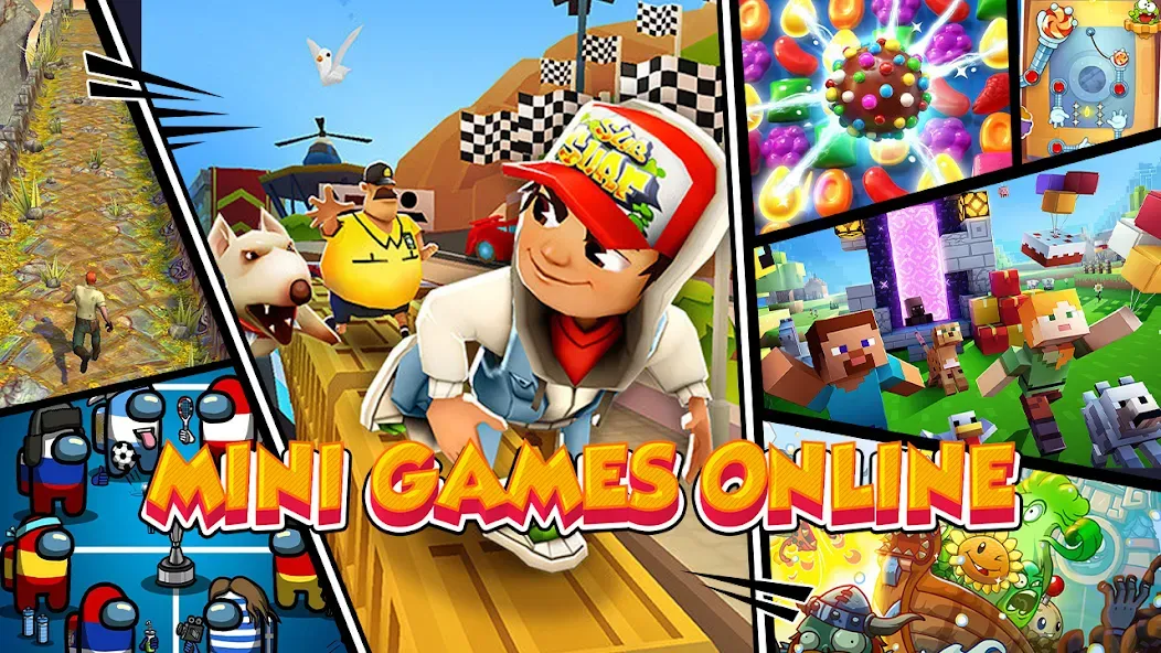 Mini Games Online (Миниигры онлайн) [МОД: Бесконечные деньги, Монеты и Мега MOD] Screenshot 5