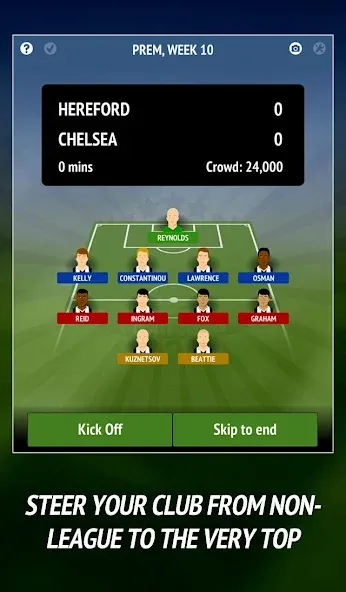 Football Chairman (Soccer) (Футбольный председатель) [МОД: Много монет, Открытые уровни и Мега MOD] Screenshot 2