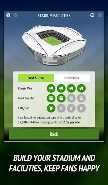 Football Chairman (Soccer) (Футбольный председатель) [МОД: Много монет, Открытые уровни и Мега MOD] Screenshot 3
