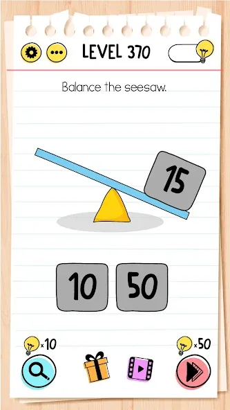 Brain Test: Tricky Puzzles (Брейн Тест) [МОД: Меню, Бесконечные монеты и Открытые уровни] Screenshot 2