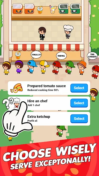 Food Fever: Restaurant Tycoon (Фуд Фивер) [МОД: Много денег, Монет и Все открыто] Screenshot 5