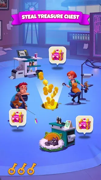 Crazy Coin - Go Master (Крейзи Коин) [МОД: Бесконечные деньги, Монеты и Мега MOD] Screenshot 2