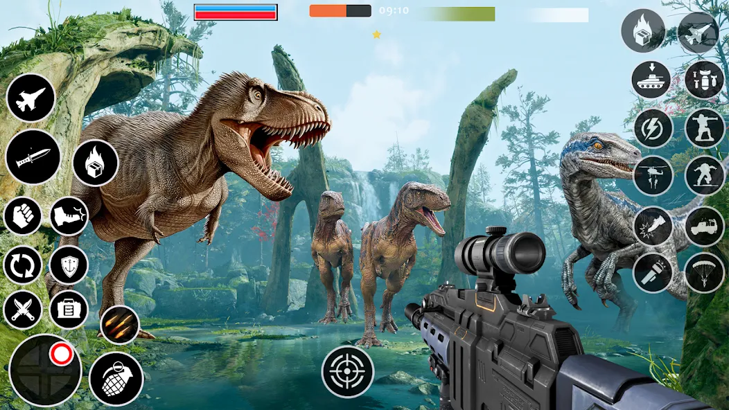 Wild Dino Hunting: Zoo Hunter (Дино Хантер) [МОД: Деньги, Монеты и Меню MOD] Screenshot 4