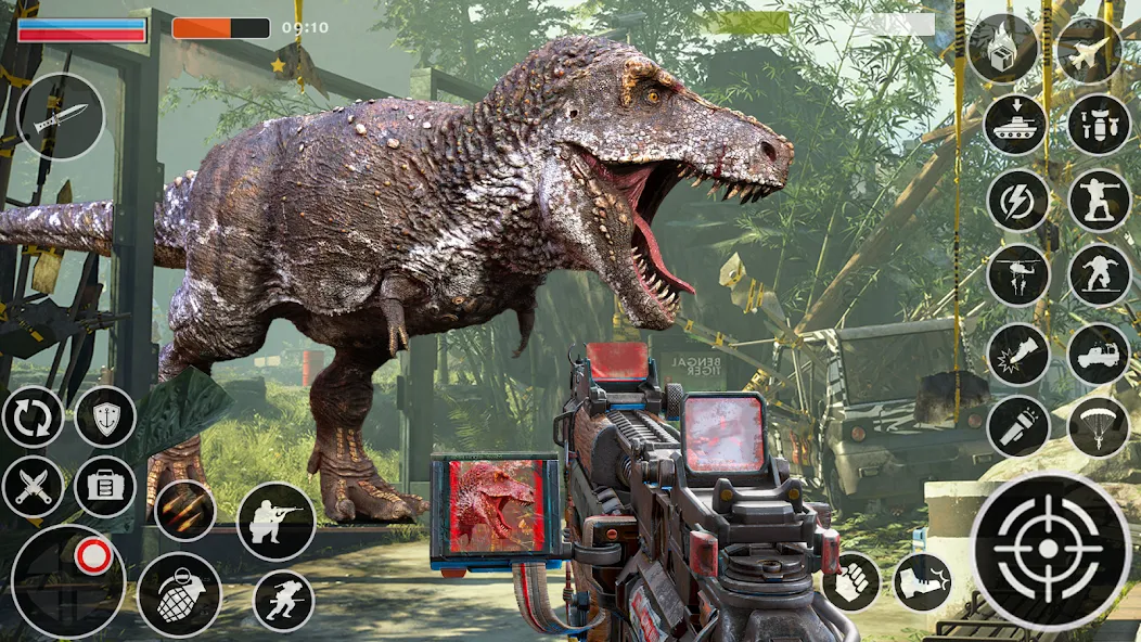 Wild Dino Hunting: Zoo Hunter (Дино Хантер) [МОД: Деньги, Монеты и Меню MOD] Screenshot 5