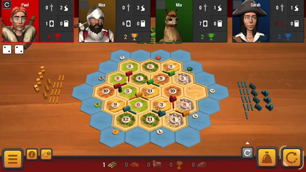 Catan Universe (Катан Юниврс) [МОД: Деньги, Монеты и Меню MOD] Screenshot 1