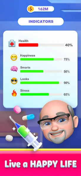 Story Life Simulator: Idle Sim (Стри Лайф Симулятор) [МОД: Много монет, Открытые уровни и Мега MOD] Screenshot 4