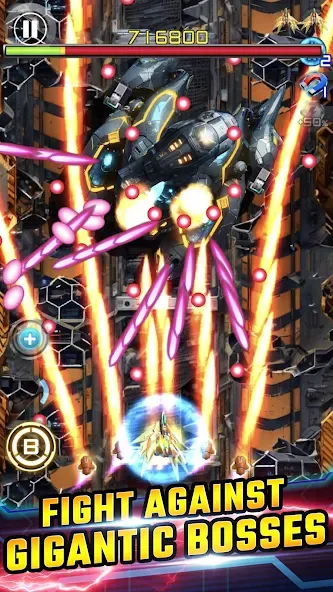 Lightning Fighter 2: Space War (Лайтнинг Файтер 2) [МОД: Деньги, Монеты и Меню MOD] Screenshot 2