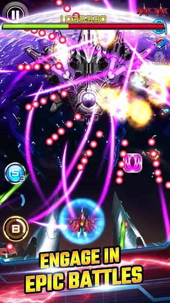 Lightning Fighter 2: Space War (Лайтнинг Файтер 2) [МОД: Деньги, Монеты и Меню MOD] Screenshot 4