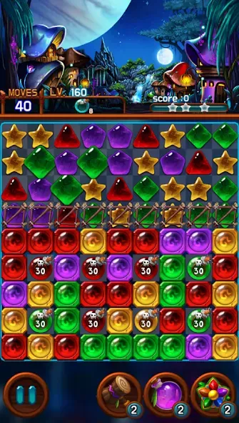 Jewel Galaxy (Джуэл Гэлакси) [МОД: Меню, Бесконечные монеты и Открытые уровни] Screenshot 3