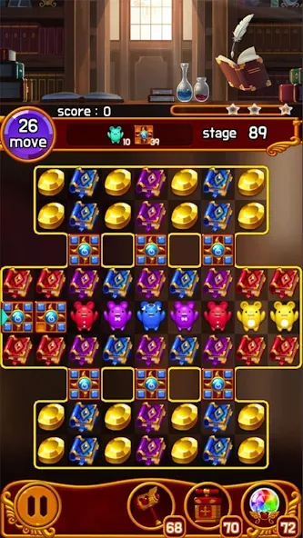 Jewel Magic Castle (Джуэл Мэджик Кэсл) [МОД: Много денег, Монет и Все открыто] Screenshot 2