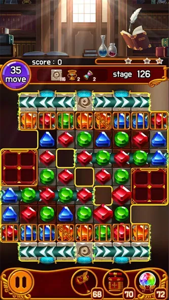 Jewel Magic Castle (Джуэл Мэджик Кэсл) [МОД: Много денег, Монет и Все открыто] Screenshot 3