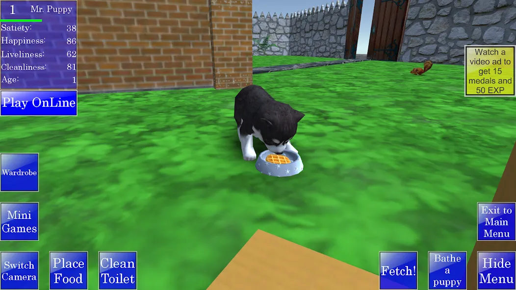 Cute Pocket Puppy 3D (Сьют Покет Паппи 3Д) [МОД: Много денег, Монет и Все открыто] Screenshot 1