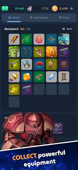 Lost Vault: AFK Retro RPG (Лост Волт) [МОД: Много денег, Монет и Все открыто] Screenshot 2