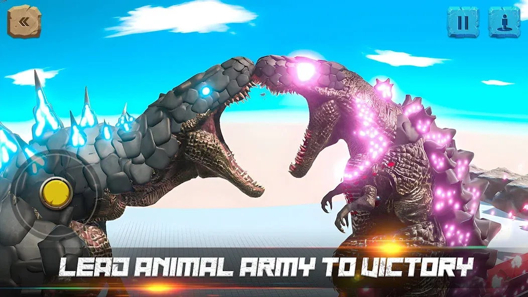 Animal Revolt Battle Simulator (Анимал Револьт Баттл Симулятор) [МОД: Бесконечные деньги, Монеты и Мега MOD] Screenshot 1
