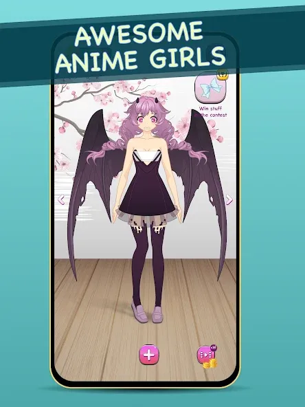 Anime Dress Up for Adults [МОД: Много денег, Монет и Все открыто] Screenshot 1
