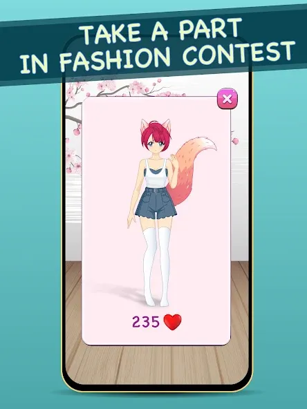 Anime Dress Up for Adults [МОД: Много денег, Монет и Все открыто] Screenshot 5