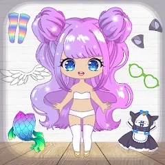 Скачать Chibi Dress Up Games for Girls [МОД: Много денег, Монет и Все открыто] | Взлом Chibi Dress Up Games for Girls на Андроид