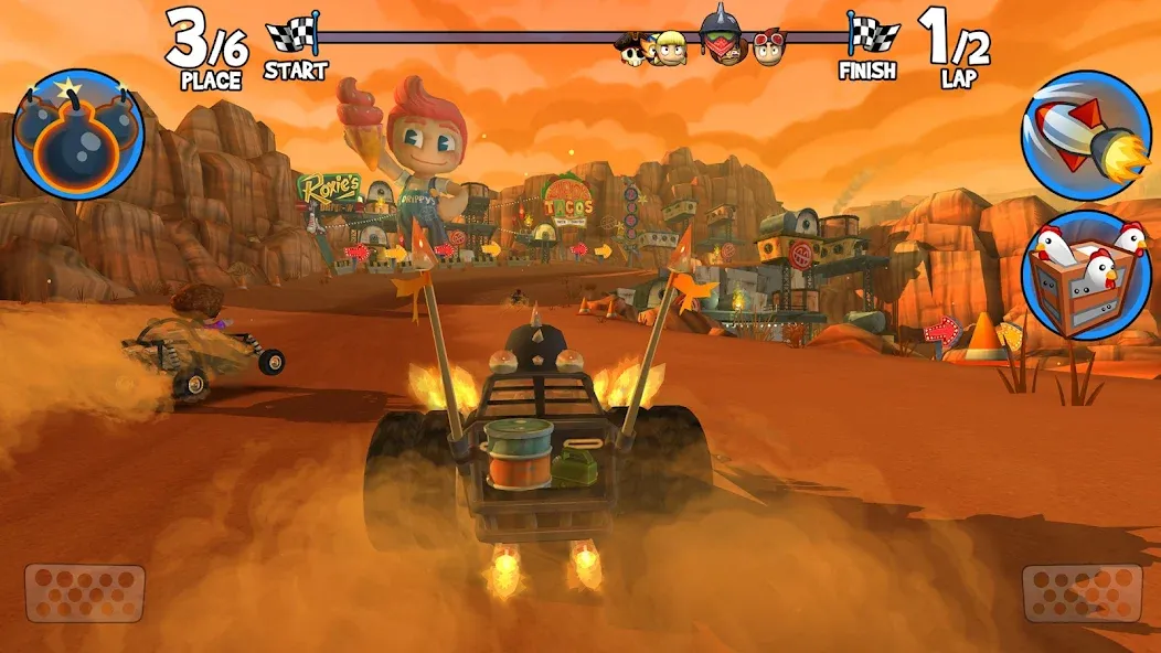 Beach Buggy Racing 2 (Бич Багги Рейсинг 2) [МОД: Деньги, Монеты и Меню MOD] Screenshot 3