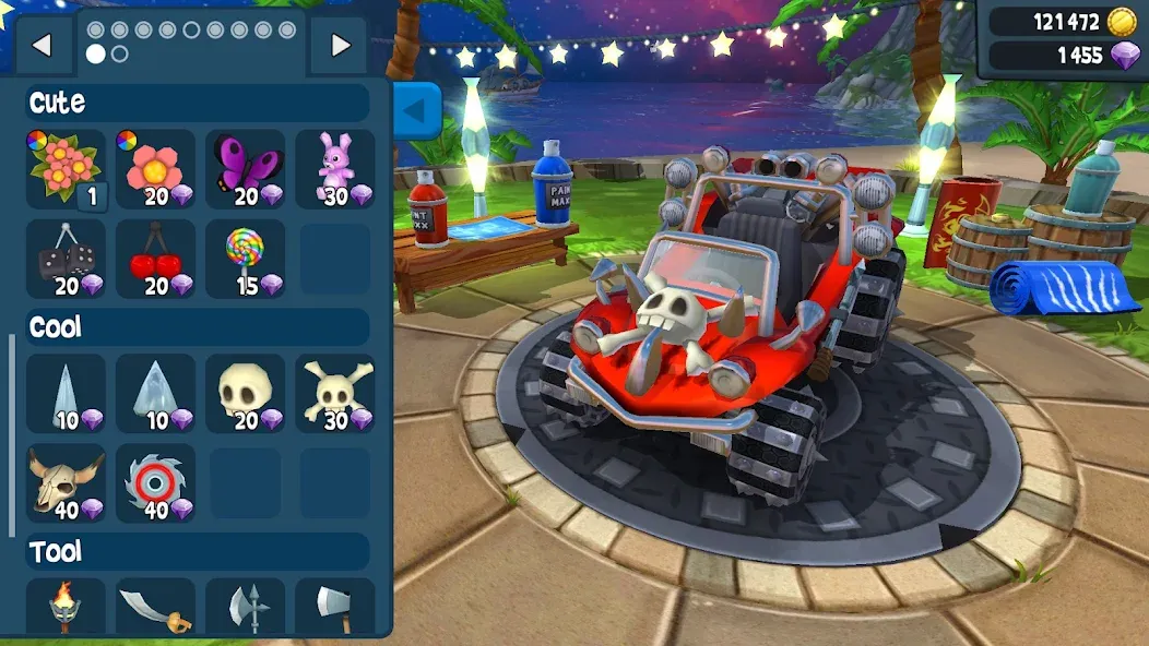 Beach Buggy Racing 2 (Бич Багги Рейсинг 2) [МОД: Деньги, Монеты и Меню MOD] Screenshot 4
