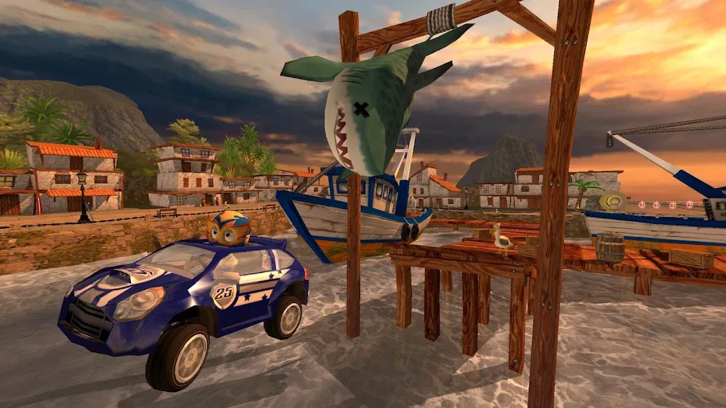 Beach Buggy Racing (Бич Багги Рейсинг) [МОД: Все открыто, Дополнительные деньги и Меню MOD] Screenshot 5