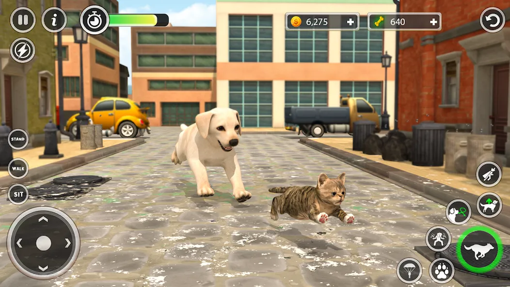 Dog Simulator Pet Dog Games 3D [МОД: Много денег, Монет и Все открыто] Screenshot 4