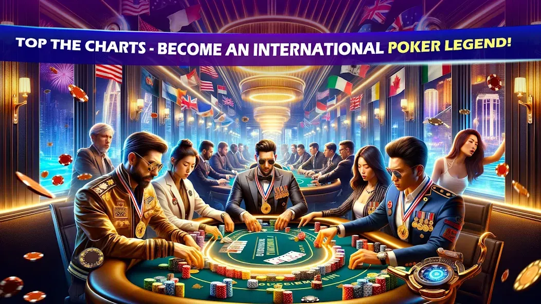 Velo Poker: Texas Holdem Game (Вело Покер) [МОД: Бесконечные деньги, Монеты и Мега MOD] Screenshot 2