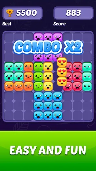 Block Puzzle Game (Блокголоволомка игра) [МОД: Деньги, Монеты и Меню MOD] Screenshot 3