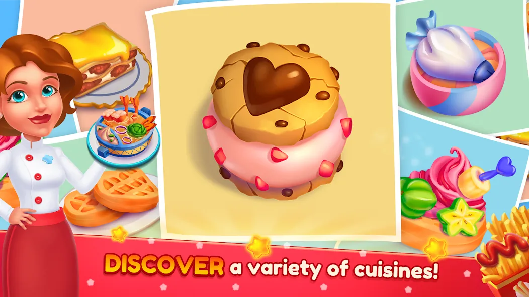 Cooking Artist: Kitchen Game (Кукинг Артист) [МОД: Все открыто, Дополнительные деньги и Меню MOD] Screenshot 3