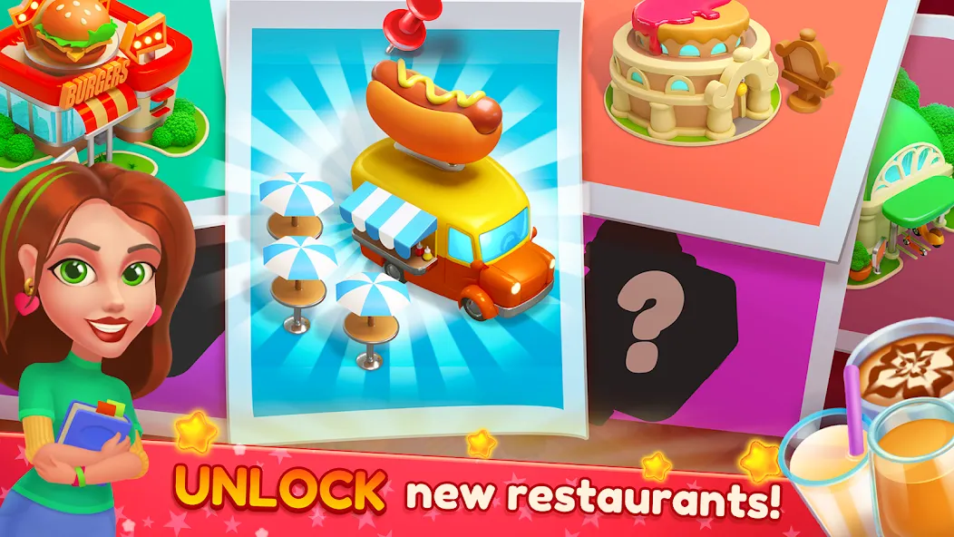 Cooking Artist: Kitchen Game (Кукинг Артист) [МОД: Все открыто, Дополнительные деньги и Меню MOD] Screenshot 5