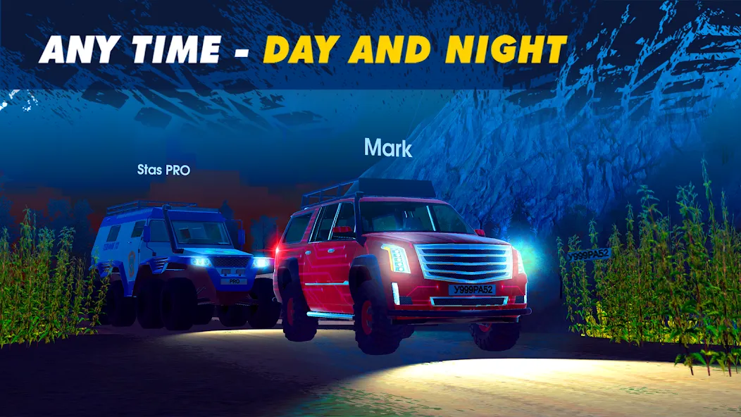Offroad Simulator Online 4x4 (Оффроуд Симулятор Онлайн 44) [МОД: Меню, Бесконечные монеты и Открытые уровни] Screenshot 3
