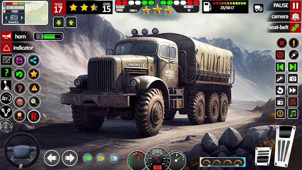 Army Truck Transport Game 2023 [МОД: Бесконечные деньги, Монеты и Мега MOD] Screenshot 3