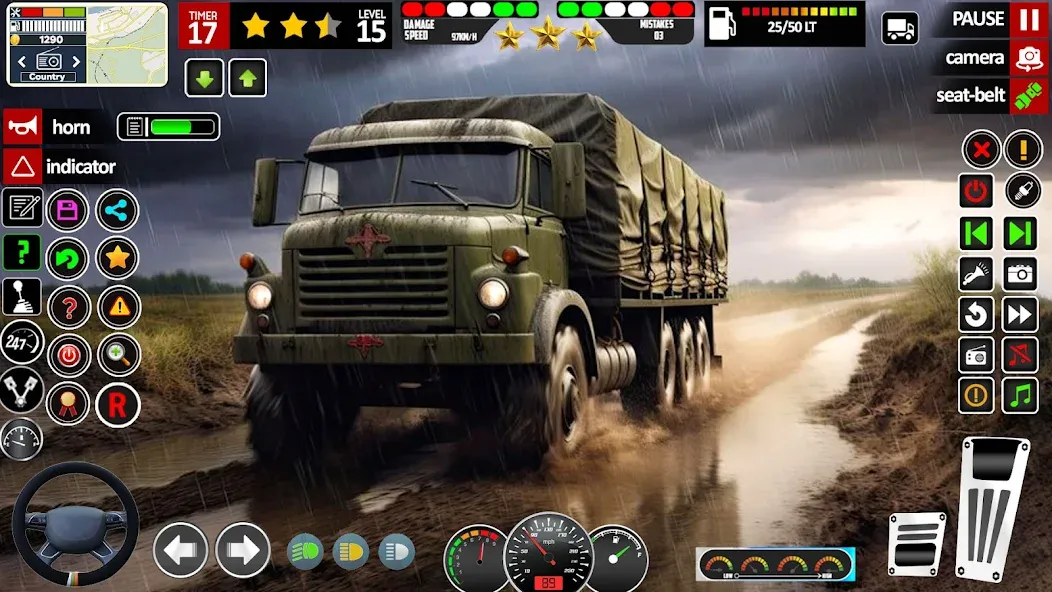 Army Truck Transport Game 2023 [МОД: Бесконечные деньги, Монеты и Мега MOD] Screenshot 5