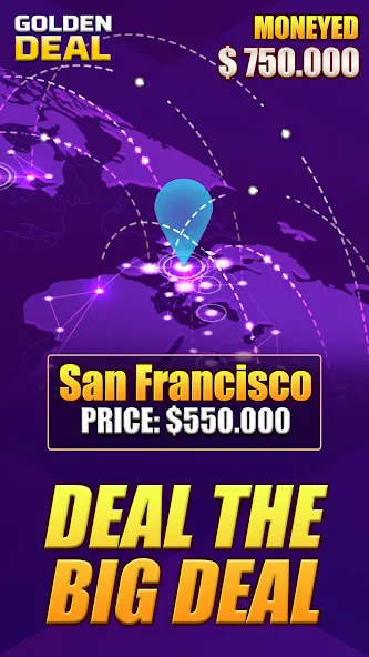 Million Golden Deal Game (Миллион Золотой Сделки) [МОД: Меню, Бесконечные монеты и Открытые уровни] Screenshot 4